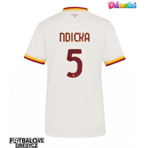AS Roma Evan Ndicka #5 Dámské Venkovní Dres 2026-27 Krátký Rukáv